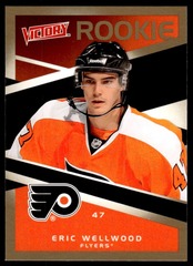2010-11 Upper Deck Victory  Rookie Gold Eric Wellwood #306